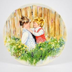 Vintage Wedgewood Queen's Ware Collector's Plate